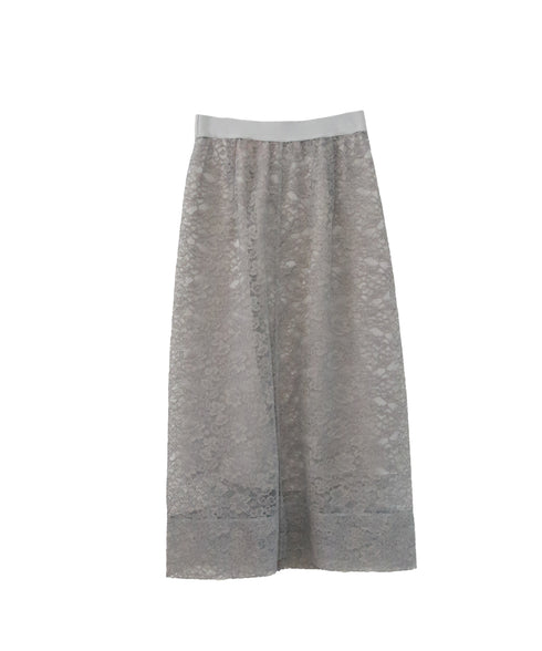 【GISELe4月号掲載】modern lace I-line skirt